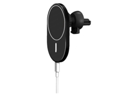 Estação de Carregamento Carro Rápido Sem Power Delivery para iPhone 12 Mini YIZHOOD Magnética Preto