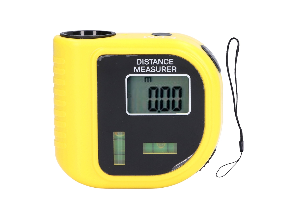 Laxiscreed Distanciômetro Ultrassônico Cp3010 Com Tela Lcd E Nível Para Medições Precisão