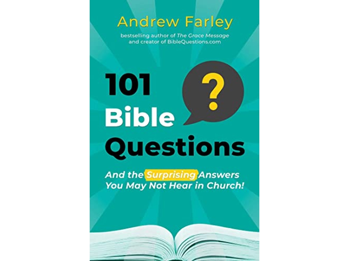 Livro 101 Bible Questions de Andrew Farley (Inglês)