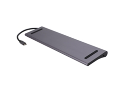 Docking Station (fonte De Energia Pd Adaptador Hdmi) Docking Station Type-c 11 Em 1 Pd+vga+hdmi+mdp+rj45+...
