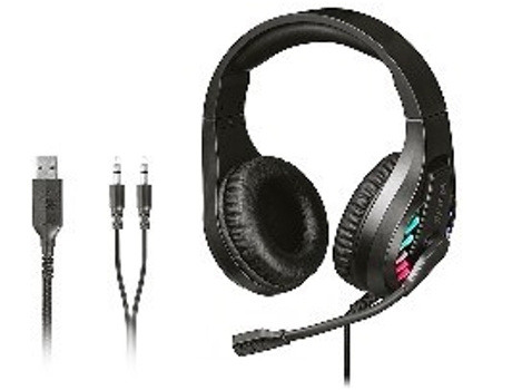 A4Tech Bloody G230P Auscultadores USB/AUX 3.5mm 4P, Preto, A4Tech