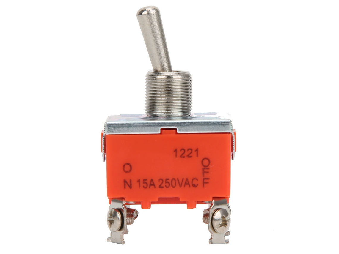 Interruptor Toggle Mini 15a 250v 4 Pinos 10un