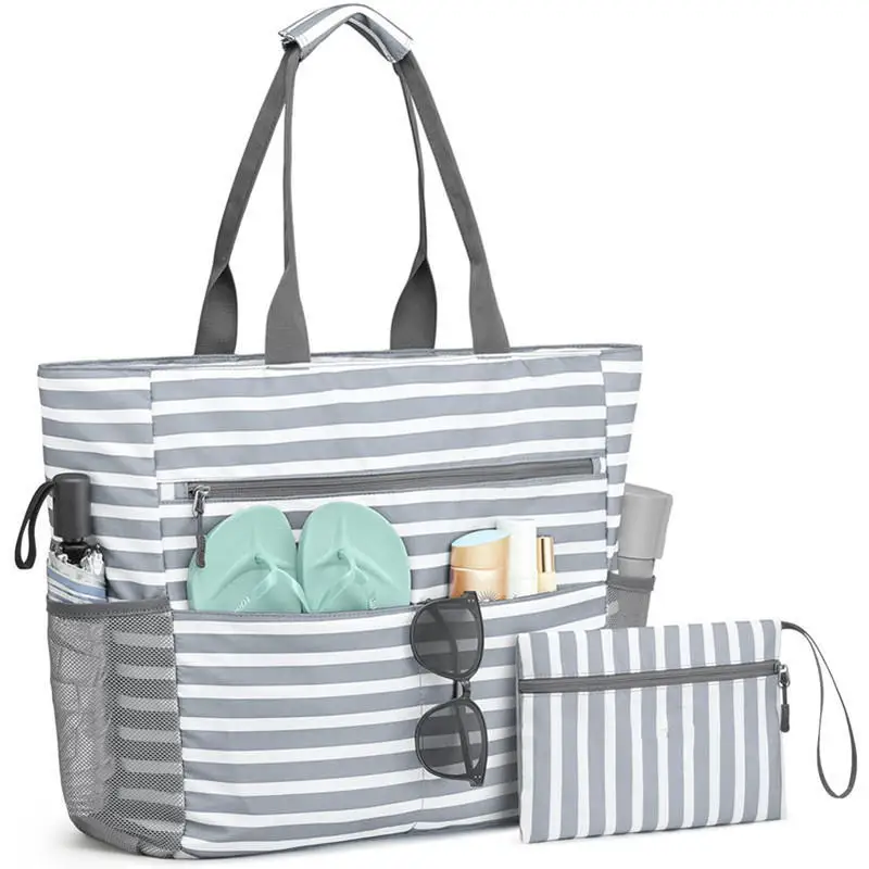 Bolsa de Praia AQUAFORGE impermeável, dobrável, grande capacidade