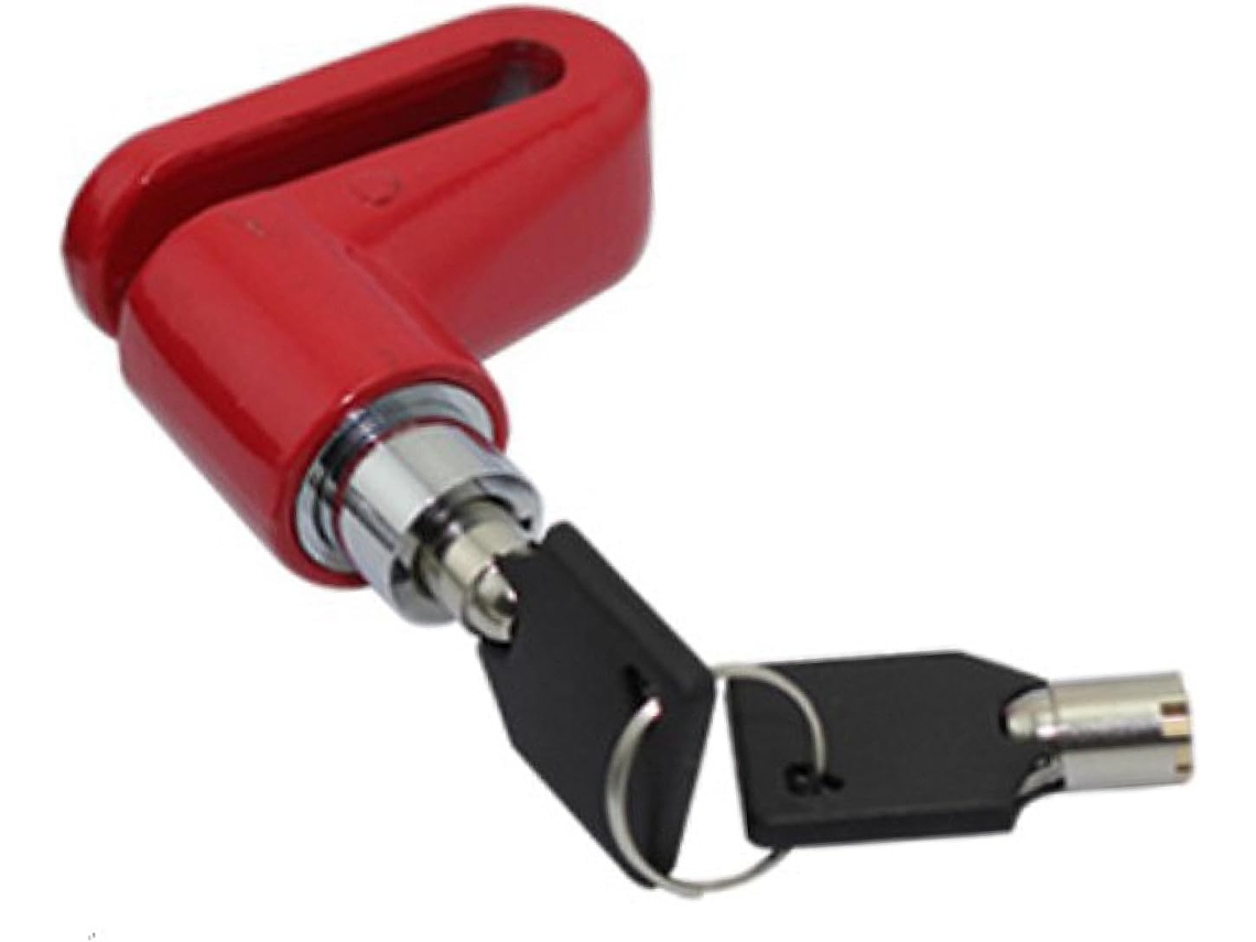 Disco de freio Trava para mini motocicleta, aço inoxidável maciço, vermelho