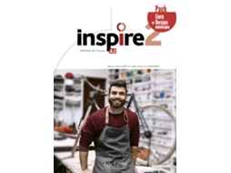 Livro Inspire. Méthode De Français. A2. Pack Livre Élève. Per Le Scuole Superiori. Con E Book. Con Espan de Jean-Thierry Le Bougnec e Marie-José Lopes (Francês)
