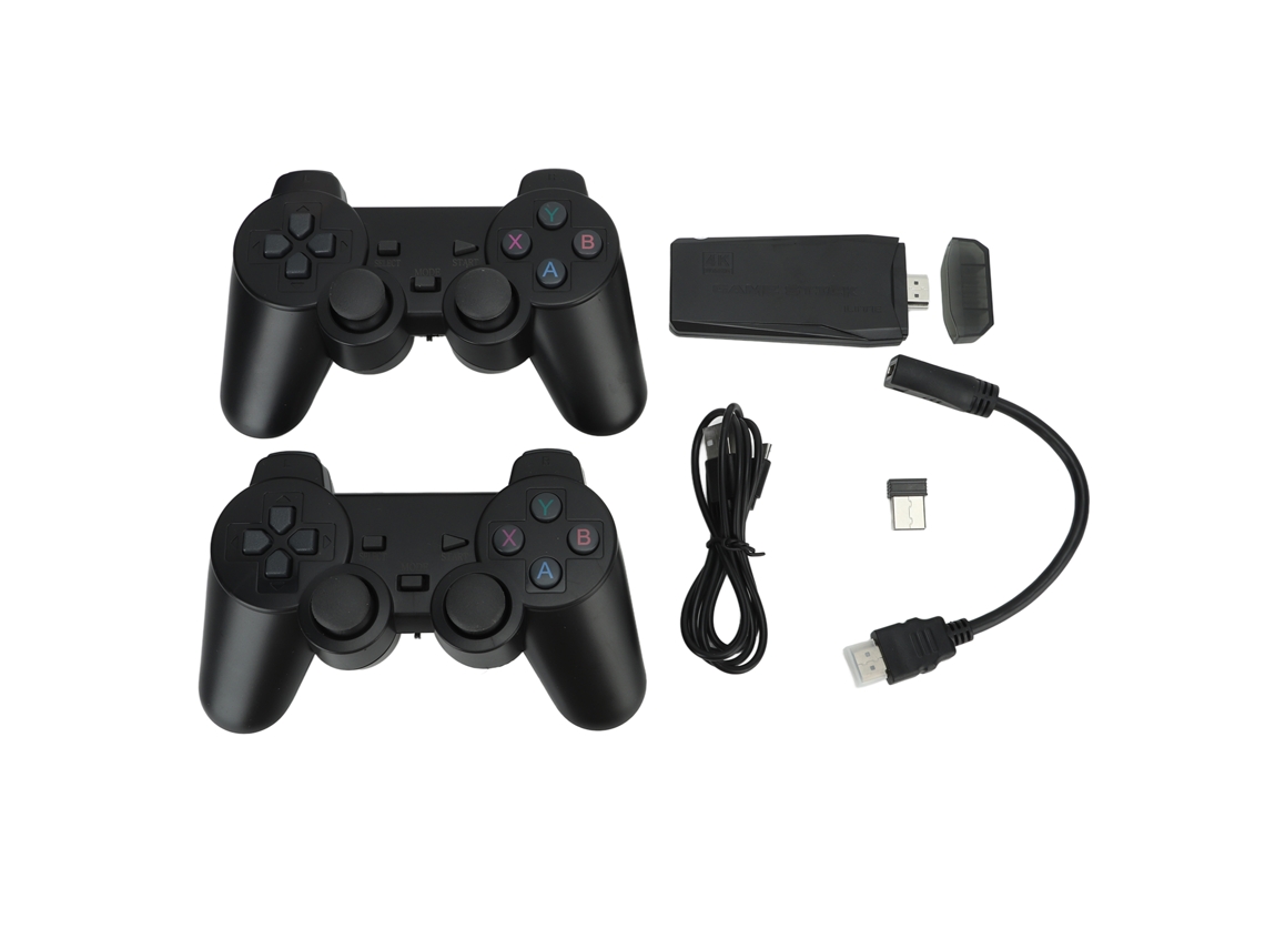 Console De Jogos Sem Fio Tv Com Controle 2.4g Bluetooth Hd 1080p 32g Usb