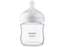 AVENT Natural Response Biberón de Vidrio 120 Ml 0 Meses Y Más