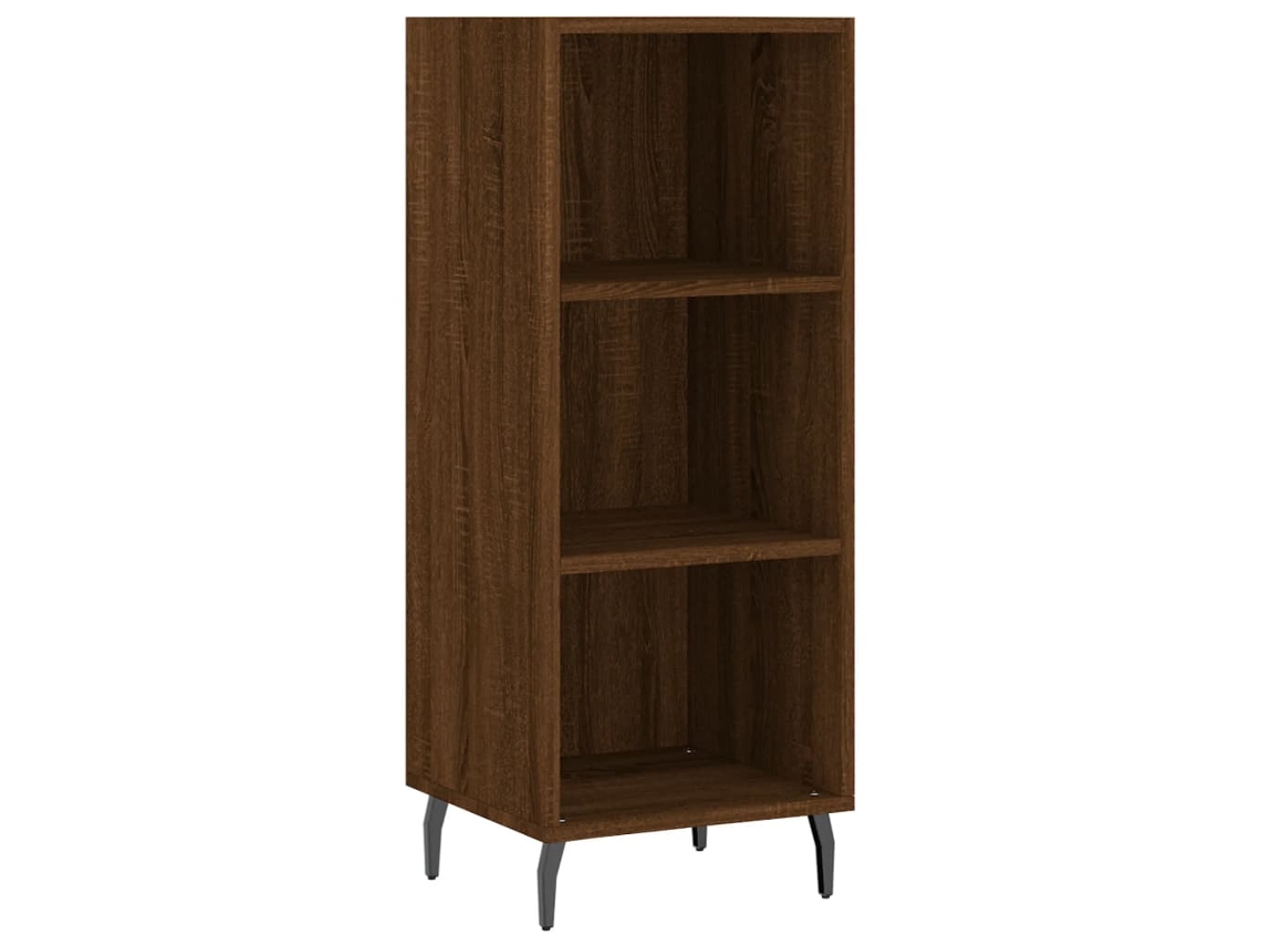 Sideboard, Sideboards Vidaxl Marrom Madeira Processada (n/a)