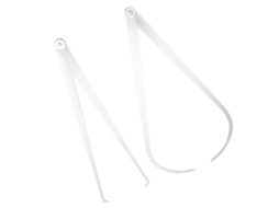 Conjunto de 2 Ferramentas de Medição Criativas com Paquímetros Interno e Externo para Homens e Mulheres. SFUSHOS
