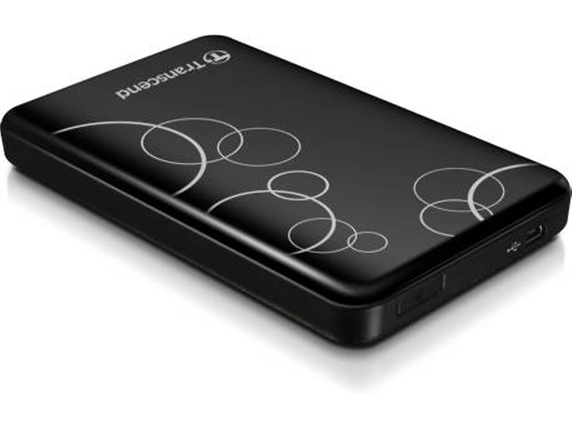 Disco HDD externo TRANSCEND StoreJet 25A3K (1 TB - SATA)