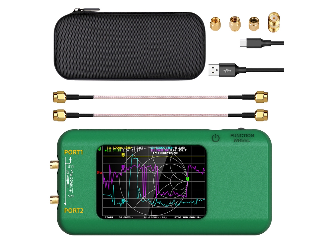 Analisador De Rede Vetorial E Multifuncional Hf Vhf