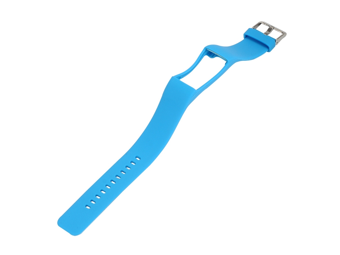 Pulseira de Silicone em uma Peça de Substituição para Pulseira Inteligente EOOCOO (azul Céu)