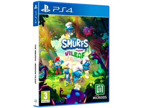 Jogo PS4 The Smurfs: Mission Vileaf (Smurftastic Edition)