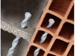 Broca para Concreto Wallster 2 Cortadores Sds Plus 104 14 Comprimento. Útil 200 Longo. Total 260 DIAGER
