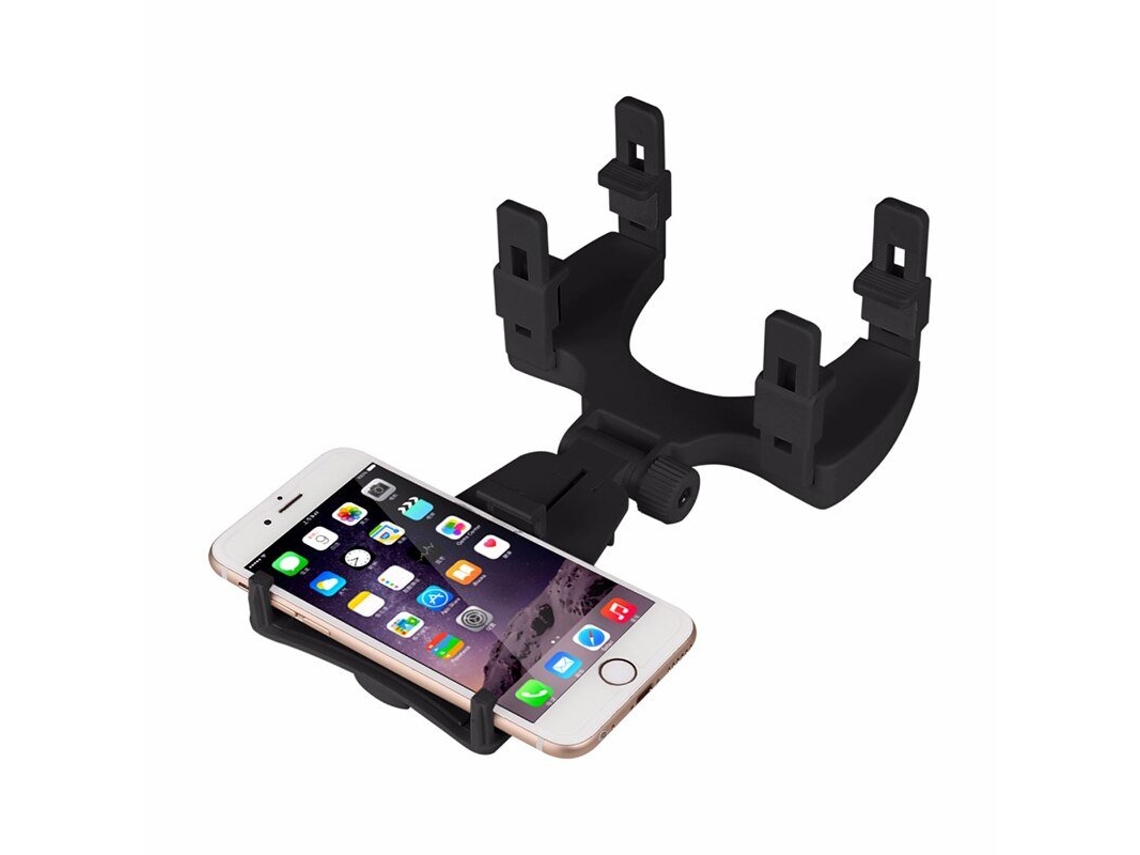 Suporte Para Celular Com Encaixe No Espelho Retrovisor Para Carro