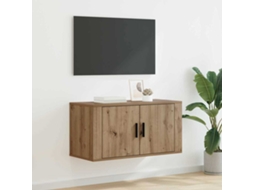 Vidaxl Rack De Tv Montado Na Parede 80 X 34.5 X 40 Cm