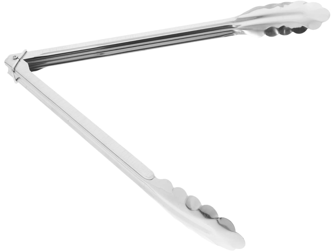 Pinça Para Alimentos Em Aço Inoxidável Resistente Ao Calor, Para Churrasco, Design Moderno, Fácil De Limpar, Ideal Para