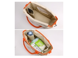 KOHREE Bolsa Portátil para Mãe e Bebê de Grande Capacidade Mamadeira Fralda e Bolsa de Maternidade