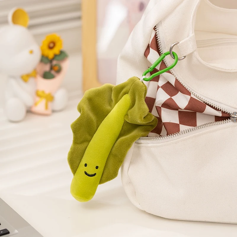 (couve De 15 Cm) Brinquedo De Pelúcia Fofo Em Formato De Vegetal, Chaveiro De Pelúcia