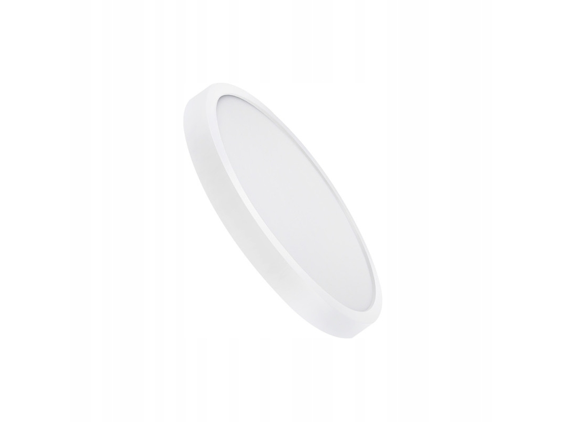 Nettlife Teto Led Plano 18 Cm - 15 W, Branco, 4000 K - Iluminação Contemporânea Para Cozinha, Corredor, Quarto