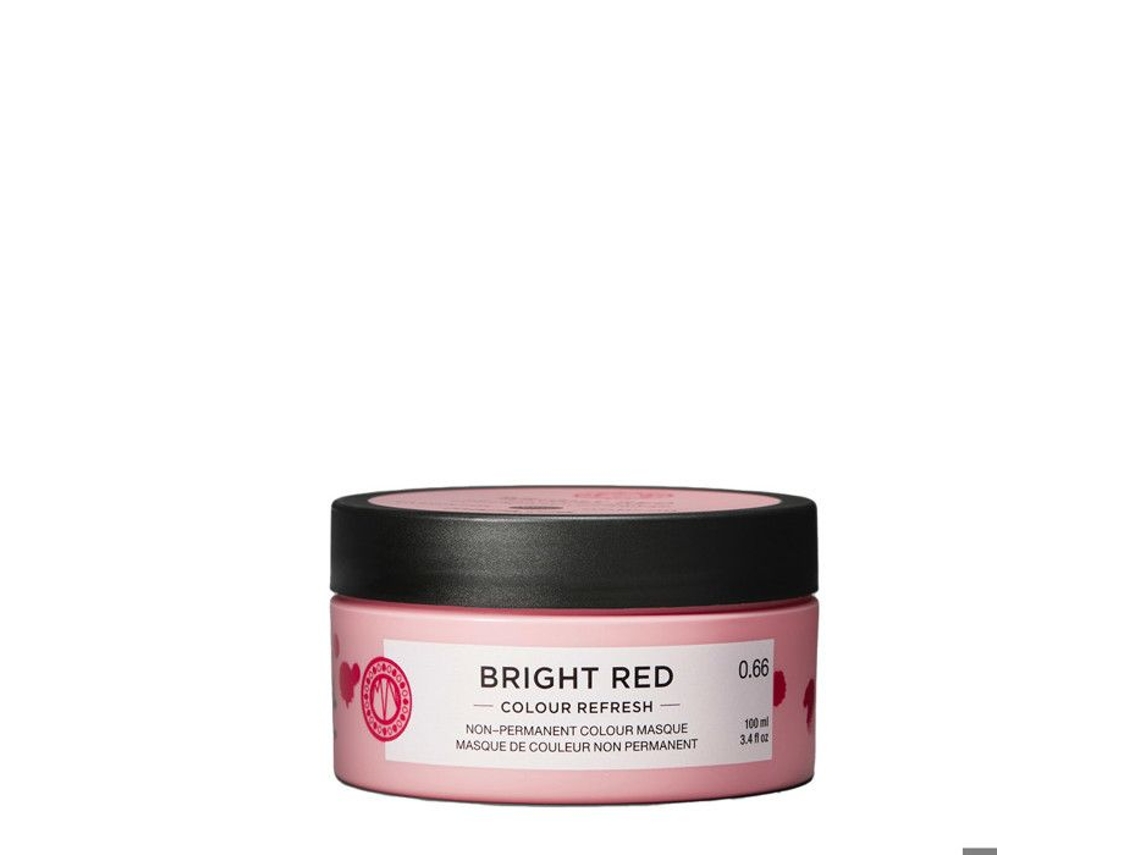 Masque Colour Refresh 0.66 Vermelho Brilhante 100ml Maria Nila 100 Vegano Maria Nila