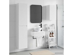 Vidaxl Conjunto De Móveis Para Banheiro 3 Unid. Branco