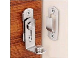 Fechadura Deslizante Trinco para Porta 1, Resistente, Suave