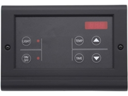 Painel De Controle De Temperatura Digital Para Sauna Com 12 Opções De Ajuste.