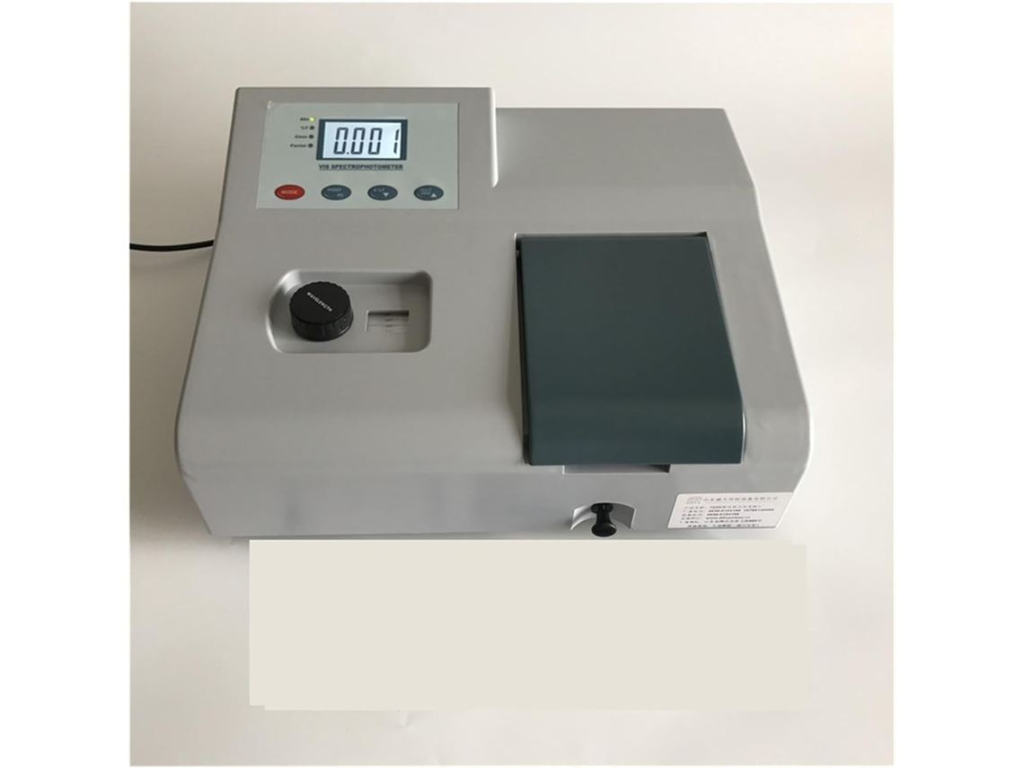 Capacidade Analítica com Espectrofotômetro Visível Equipado com Lâmpada. SFUSHOS