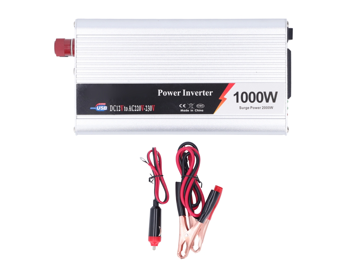 Inversor Potência Veicular 1000w 12v | S/MARCA