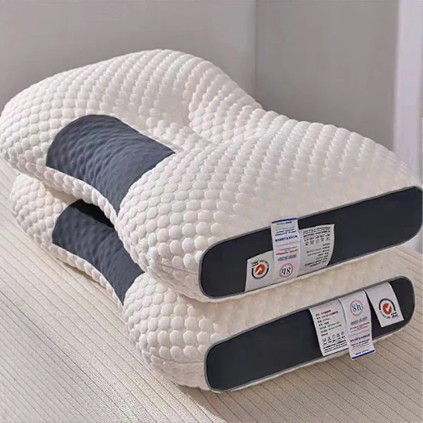Travesseiro com Design Ergonômico para Recuperação Rápida de Dores e Rigidez nos Ombros e Pescoço AQUAFORGE