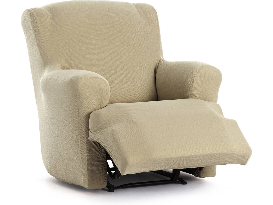 Capa de Poltrona Relax XL EYSA Premium Bronx Tecido Multielástico (90 x 80 x 100 cm - Poliéster - Beige)