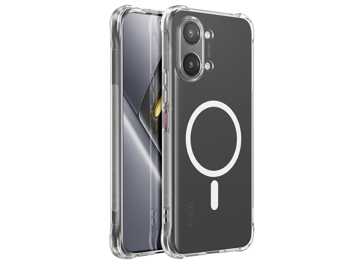 Capa Para Poco X8 Pro Max Rígida Compatível Com Acessórios Magsafe