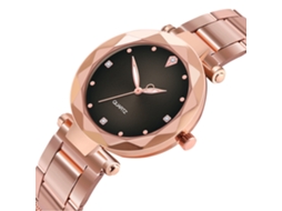 Reloj De Cuarzo Para Hombres Y Mujeres Con Correa De Acero Y Dial Colorido Para Parejas Casuales (gris)