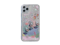 Capa de Celular Liquid Glitter TPU com Areia Móvel para iPhone
