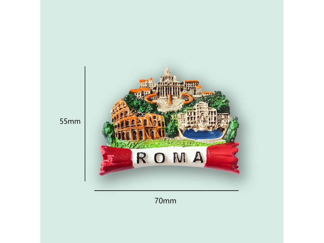 (roma, Itália) Ímãs De Geladeira, Lembrancinhas De Viagem Da Cidade, Itens Personalizados Criativos E De Alto Valor.