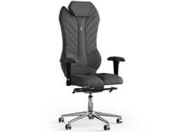 Cadeira de Escritório Ergonómica KULIK Monarch Fabric (Azur - Cinzento -130x50x50cm)