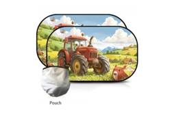 Protetor Solar Infantil para Carro HENTEN HOME 51 X 31 Cm Proteção Contra Sol e Calor 2pc
