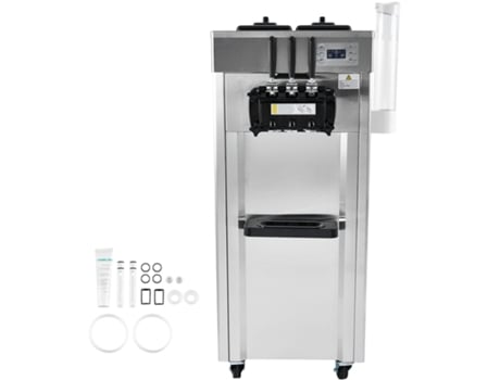 Máquina Comercial de Fazer Sorvete Succebuy 21 31 L/h para Mercado 3 Sabores