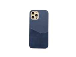 Capa Azul Royal Para Iphone 17 Air Com Slot Para Cartão Sim E Dissipação De Calor.