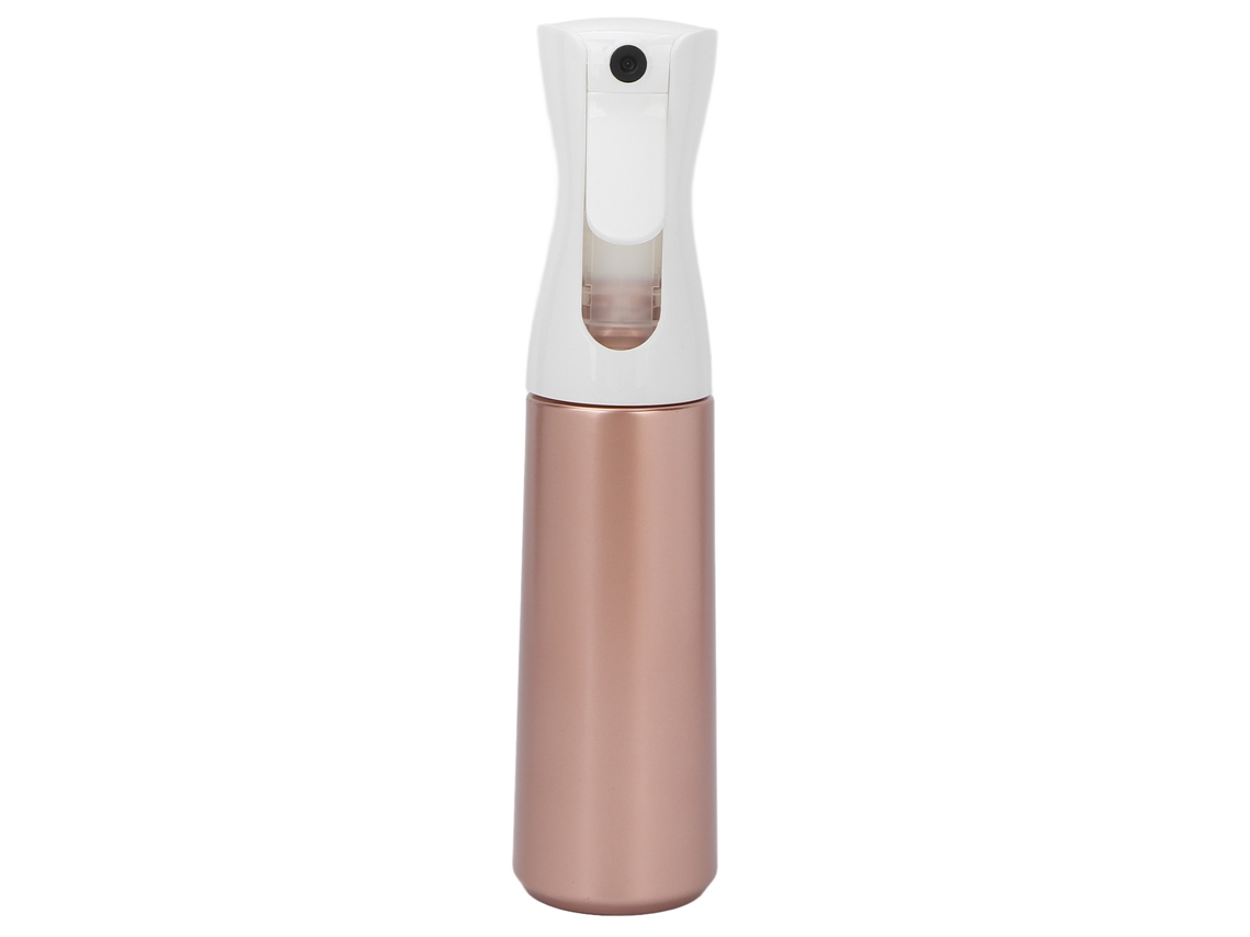 Botella De Spray De Agua Para Cabelo Contínua De 300ml Cor Ouro Rosa