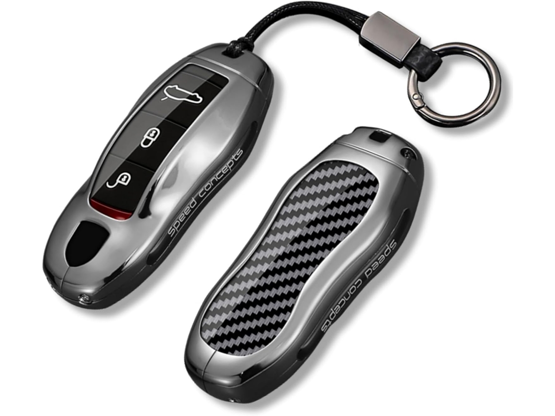 Carcaça Em Liga De Zinco + Fibra Carbono Para Porsche Cayenne 958, 911-lepin, 996, Macan, Panamera 997, 944, 924, 987