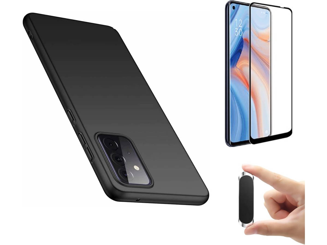 Capa e Película Oppo Reno 6 Pro 5G Preto