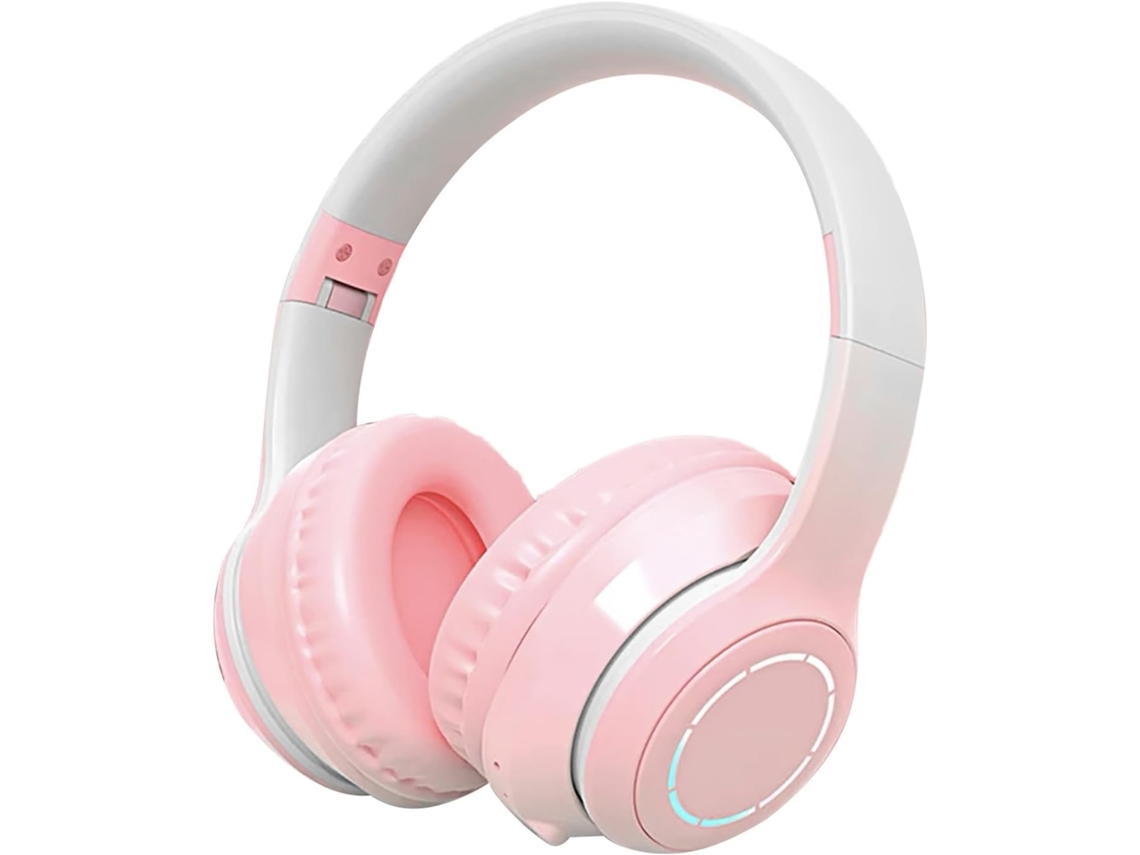 Fones De Ouvido Bluetooth Sem Fio, Supra Auriculares, Com Graves Potentes, Microfone E Design Dobrável, Bluetooth V5 1