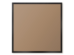 Magnetic Board Light Burgundy For The Living Room Espelharte (50x50 Cm)