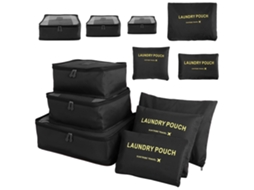 Organizador de Mala, Conjunto de 6 Peças, Bolsas para Viagem AQUAFORGE