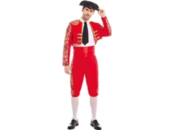 Fato de Homem PARTILANDIA Toureiro Espanhol Vermelho (Tam.: L)