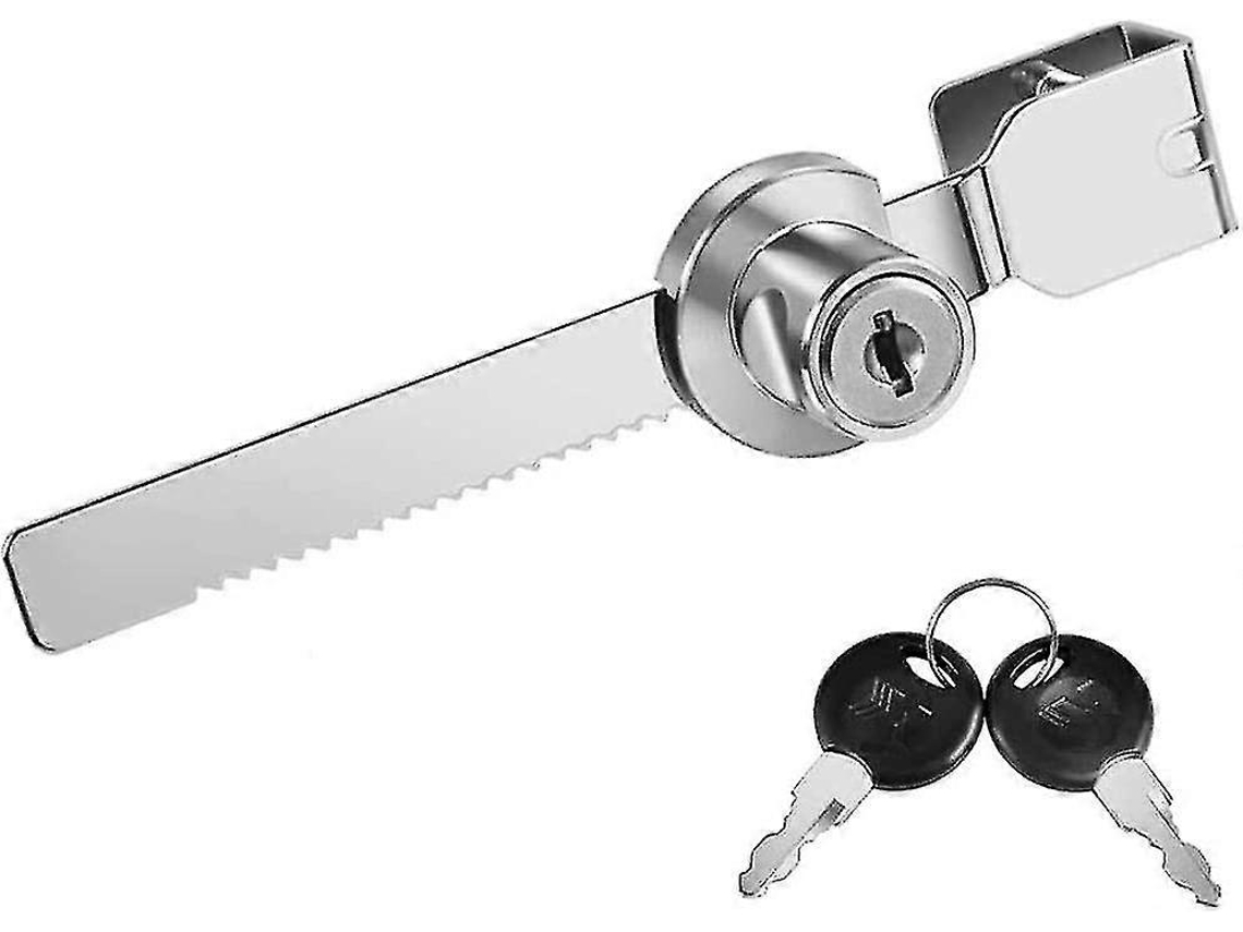 Fechadura Com Chaves Para Porta De Armário, Gaveta, Vitrine E Porta De Correr De Vidro (lgl) Aquaforge (1 Peça)