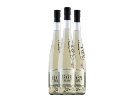 Licores CHERRY ROCHER Génépi des Alpes Grand Rubren (0.7 L - 3 Unidades)