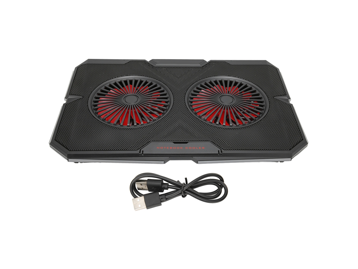 Base De Resfriamento Para Laptop (duas Ventoinhas Silenciosas Com Iluminação Rgb)